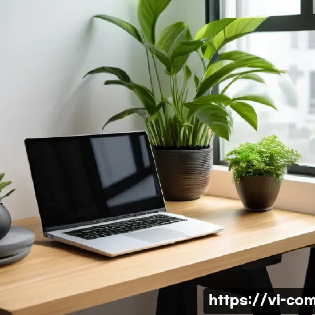 작곡가의 창작 습관 만들기 - A cozy, quiet music composition workspace in a modern Vietnamese apartment: natural daylight streami...